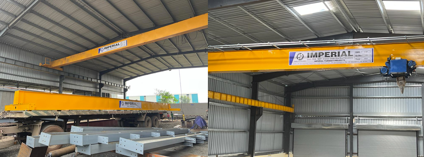 Single Girder EOT Cranes, Single Girder, Double Girder, Goliath, Semi Goliath, Jib Cranes, Single & Double Girder EOT Crane, Single & Double Girder Goliath Crane, JIB Crane, Conical and Modular Hoist, Also Maintenance Modification of Cranes AMC of Exiting Crane